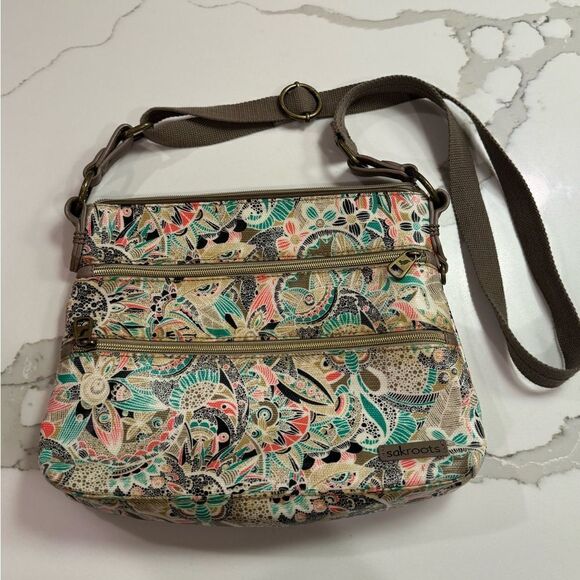 The Sak Roots  Crossbody Purse bag - Picture 1 of 8